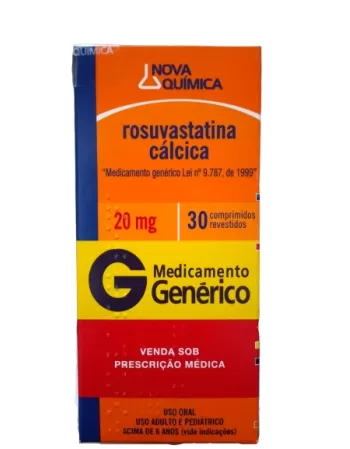 ROSUVASTATINA CALCICA 20MG 30COMP (56)