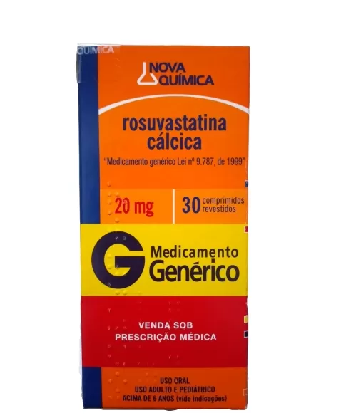 ROSUVASTATINA CALCICA 20MG 30COMP (56)