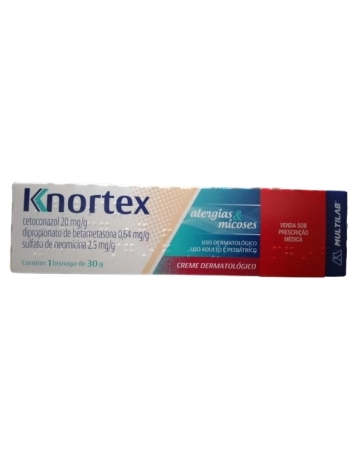 KNORTEX-CETOCONAZOL + BETAM + NEOM CRM 30G(60)