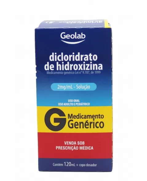 DICLOR HIDROXIZINA 10MG/5ML 120ML(24)