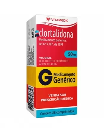 GEN CLORTALIDONA 50MG 2X14COMP