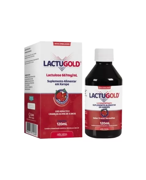 LACTUGOLD FRUTAS VERMELHAS 120ML (40)