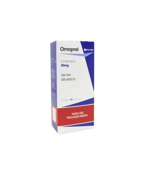 OMOPREL - OMEPRAZOL 20MG 56CPS