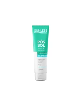 LOCAO POS SOL CAMOMILA&ALOE VERA SUNLESS 120G