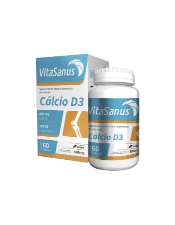 VITASANUS CALCIO D3 60CAPS SOFTGEL