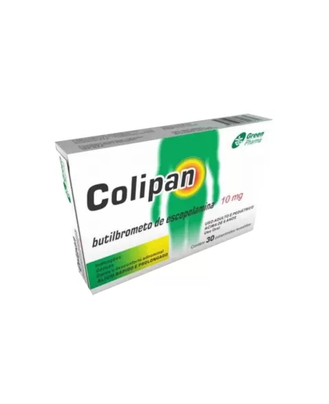 COLIPAN-BUTILBROMETO ESCOPOLAMINA 10MG 30COMP(144)