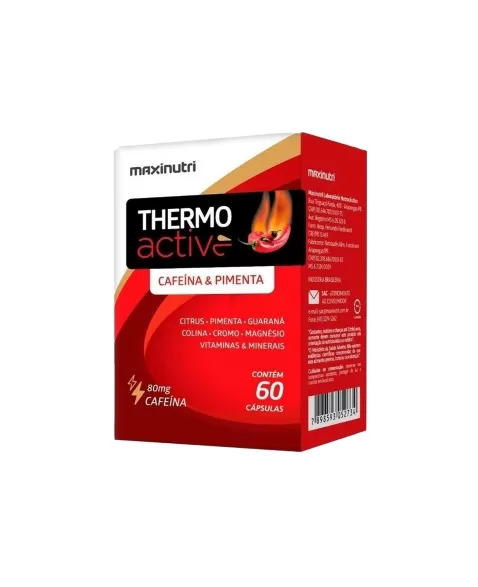 THERMO ACTIVE(PIMENTA/GUARANA/CITRUS) 60CAPS