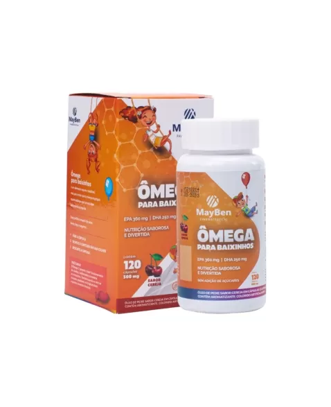 OMEGA PARA BAIXINHOS 500MG 120CAPS GELATINOSAS