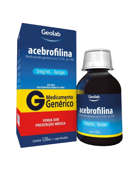 Acetilcisteína 40Mg/Ml Xarope Adulto com 120Ml - GEOLAB