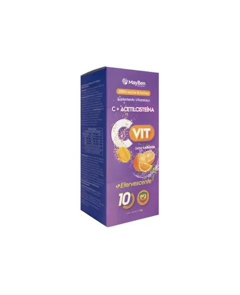 CVIT + ACETILCISTEINA 10COMP EFERV (VITA. C + ACETILCISTEINA)