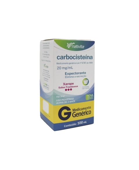 Carbocisteina Xarope Infantil 100Ml