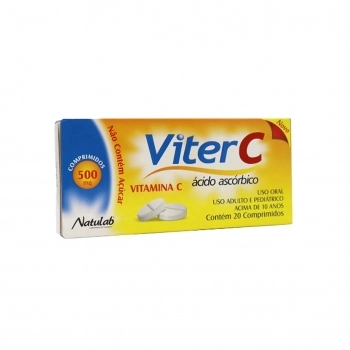 VITER C 500MG 20 COMP S/ AÇ