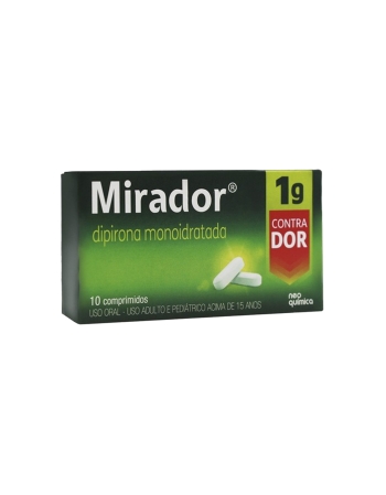 MIRADOR 1G 10COMP - DIPIRONA MONOIDRATADA