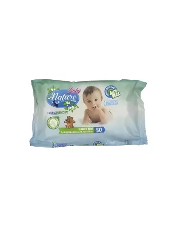 TOALHA UMEDECIDA NATURE PLUS BABY C/50 UND(24)