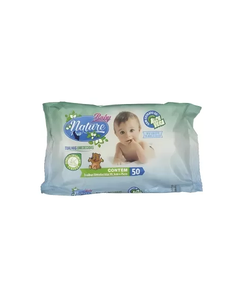 TOALHA UMEDECIDA NATURE PLUS BABY C/50 UND(24)