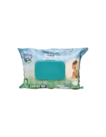 TOALHA UMEDECIDA NATURE PLUS BABY C/100 UND(12)