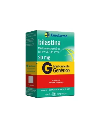 BILASTINA 20MG 30COMP