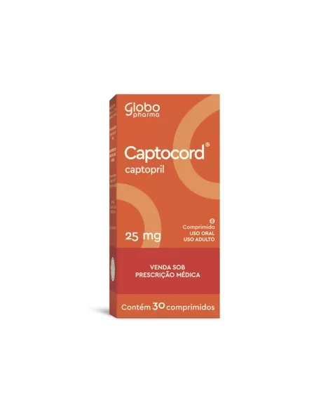 CAPTOCORD 25MG C/30COMP (200)