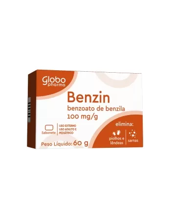 BENZIN - BENZOATO DE BENZILA SABONETE 100MG (120)