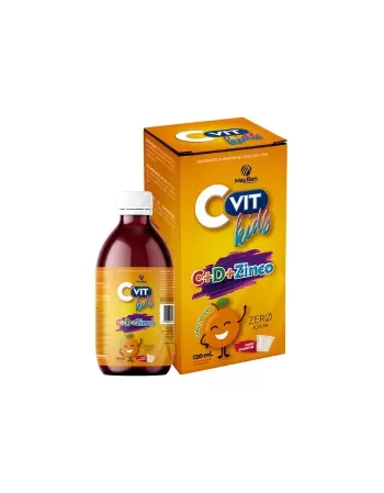 CVIT VITAMINA C+D+ZINCO XPE KIDS SABOR LARANJA 120ML