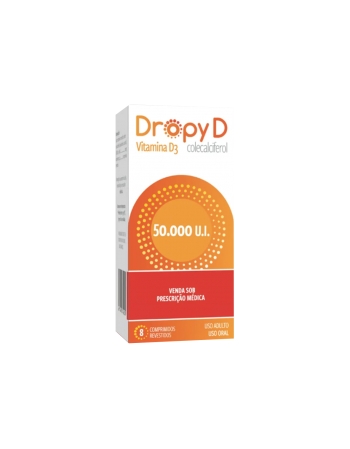 DROPY - VITAMINA D 50.000UI 08 CAPS