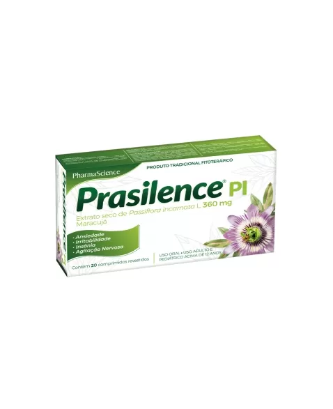 PRASILENCE PI-PASSIFLORA INCARNATA 360MG 20COMP (60)