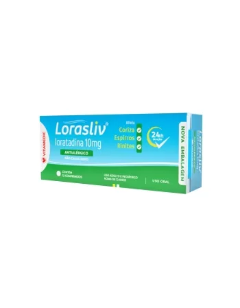 LORASLIV 10MG 12COMP (60)