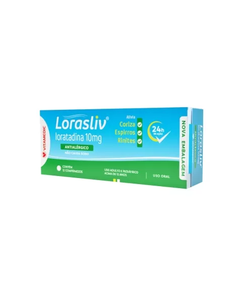 LORASLIV 10MG 12COMP (60)