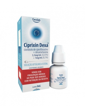 CIPRIXIN DEXA SOL OFT 0,35+0.1% 5ML (60)