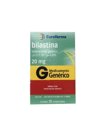 BILASTINA 20MG 15COMP