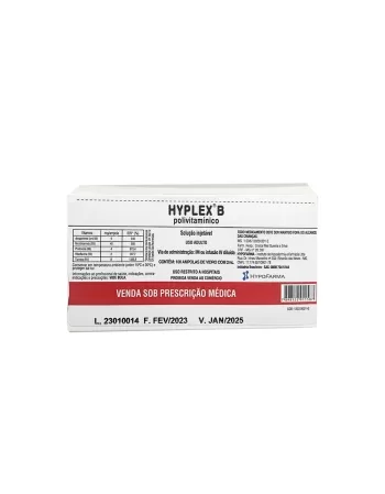 HYPLEX - COMPLEXO B 2ML C/100AMP (12)