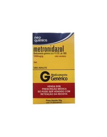 METRONIDAZOL 100MG/G GEL VAG 50G 10APLIC