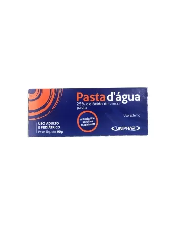 PASTA DAGUA E OXIDO DE ZINCO 90GR (144)