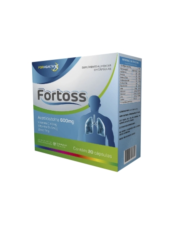 FORTOSS - ACESTILCISTEINA 680MG 20CPS