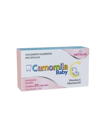 CAMOMILA BABY 20CAPS