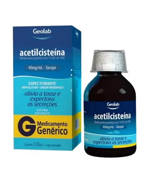 ACETILCISTEINA ADT 40MG/ML 120ML (40)