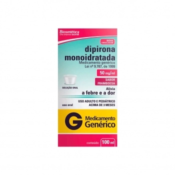 DIPIRONA SODICA 50MG/ML 100ML