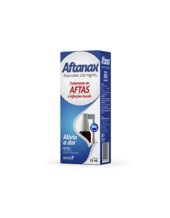 AFTANAX - ROSA RUBRA SOL TOP BUCAL 25ML (100)