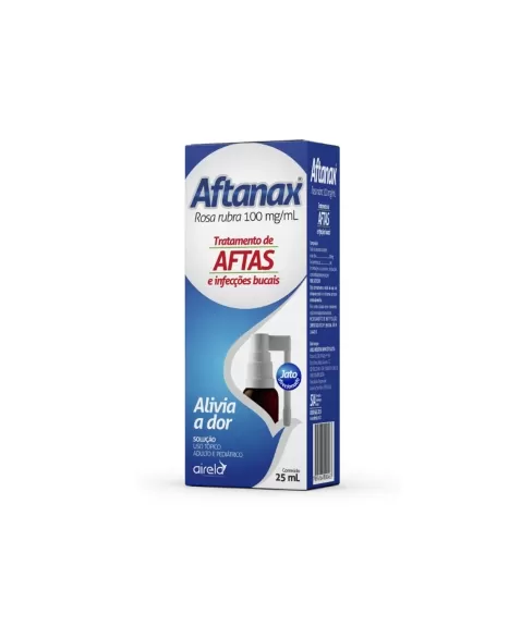 AFTANAX - ROSA RUBRA SOL TOP BUCAL 25ML (100)