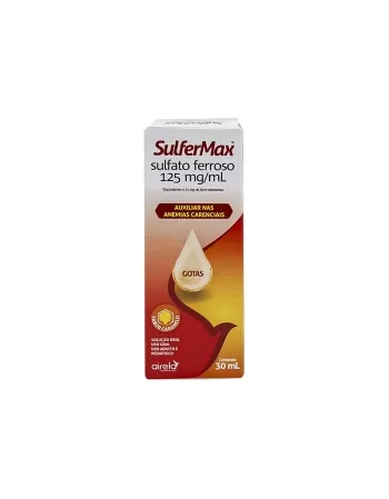 SULFERMAX - SULFATO FERROSO GTS 30ML(100)