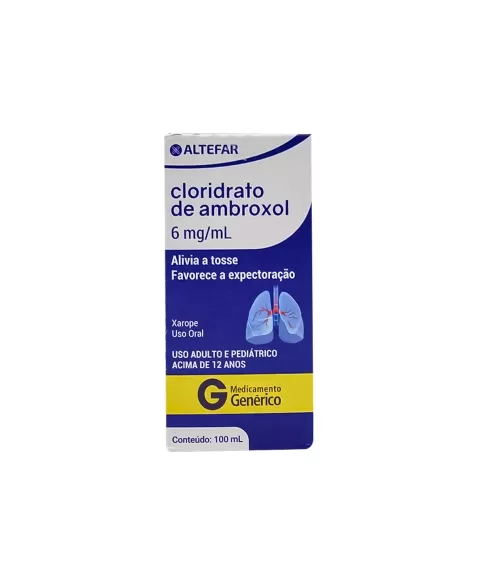 CLOR AMBROXOL 6MG/ML ADT&PED 100ML (60)