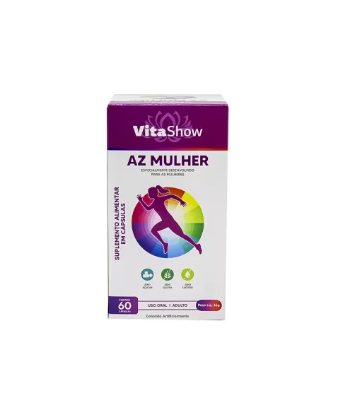 VITASHOW AZ MULHER 60 CAPS