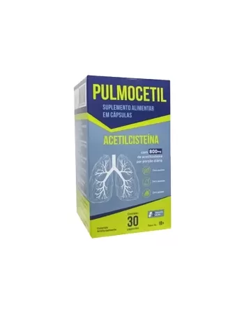 PULMOCETIL - ACETILCISTEINA 800MG 30CAPS