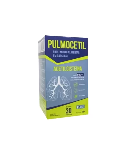 PULMOCETIL - ACETILCISTEINA 800MG 30CAPS