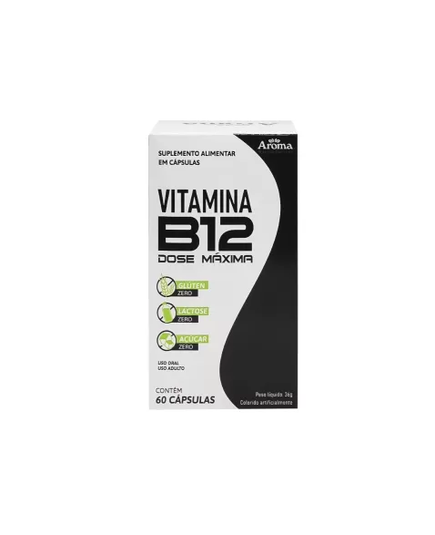 VITAMINA B12 DOSE MAXIMA 60CAPS