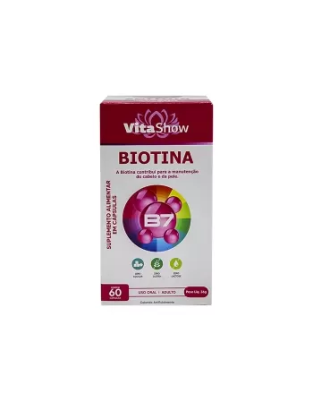 VITASHOW BIOTINA 60 CAPS