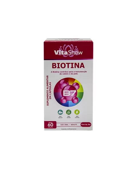 VITASHOW BIOTINA 60 CAPS