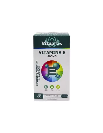 VITASHOW VITAMINA E 400MG 60 CAPS