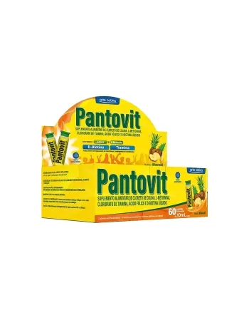 PANTOVIT ABACAXI 10ML C/60FLAC