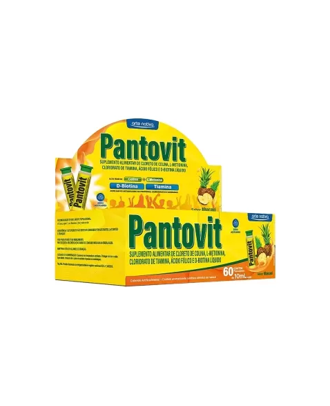 PANTOVIT ABACAXI 10ML C/60FLAC